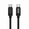 USB C to C 60W PD Braided Cable