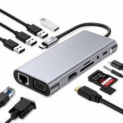 11 In 1 USB Type C Hub