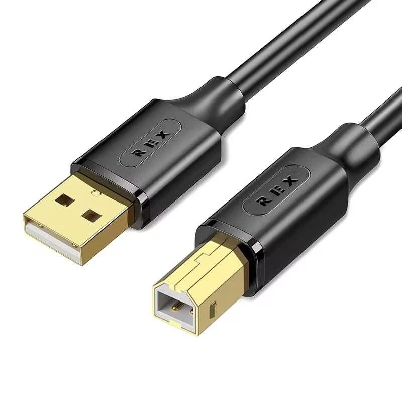 USB A to Type B High Speed Cable