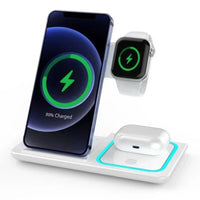 3 in 1 Fast Wireless Charger Station