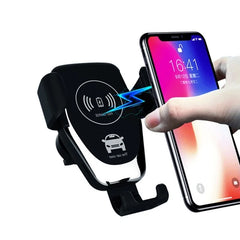 Wireless Automatic Clamping 15W Clip Car Charger