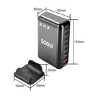 8 Port GAN 500W Charging Station