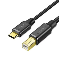 USB C to Type B Printer Cable