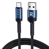 USB A to C Fast Charger Braided Cable
