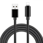 USB A to Lightning Braided Charging Cable
