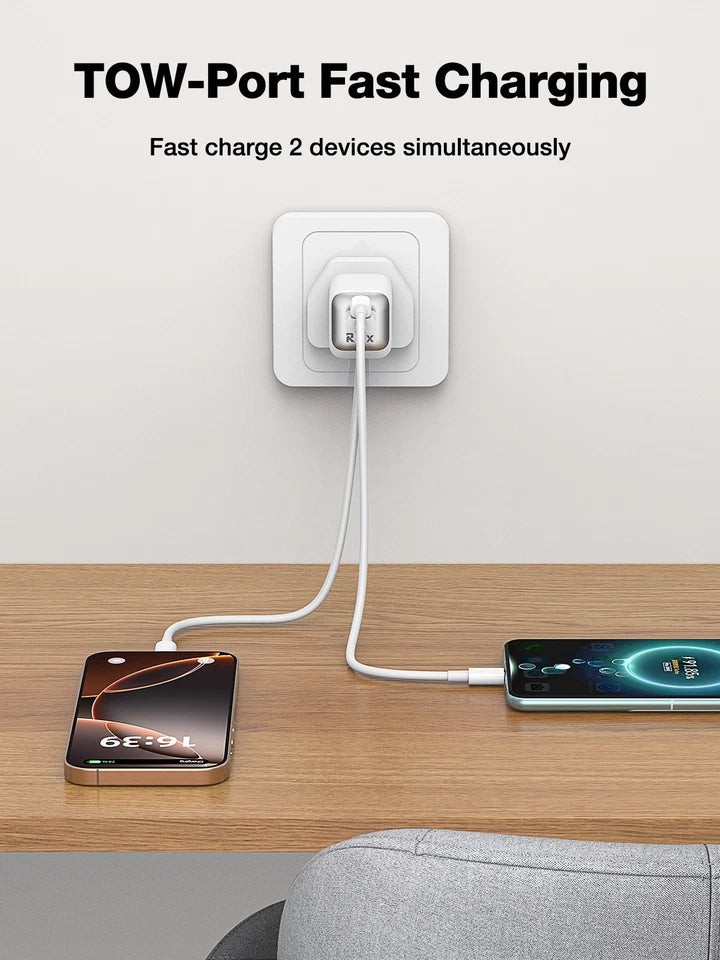 20W Fast Charging USB-C PD Plug