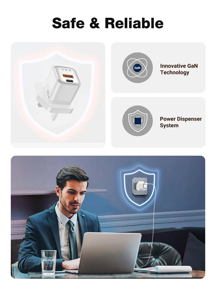 20W Fast Charging USB-C PD Plug