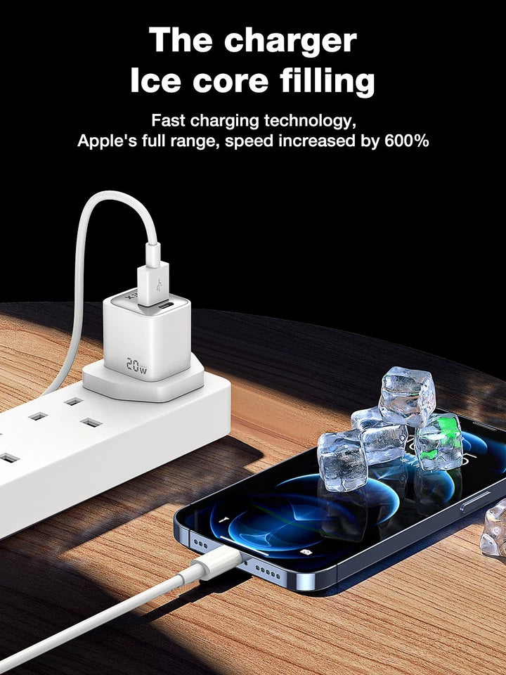 20W Fast Charging USB-C PD Plug
