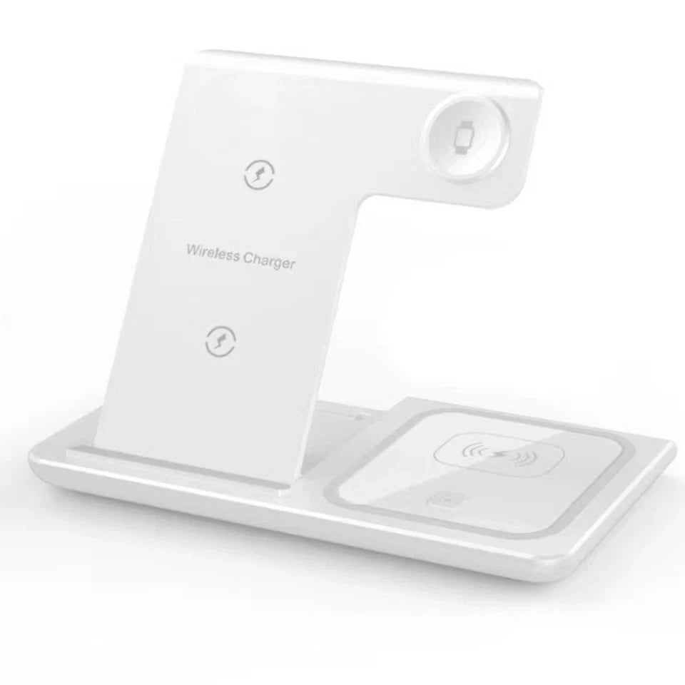 3 in 1 Fast Wireless Charger Station