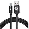 USB A to Lightning Braided Charging Cable