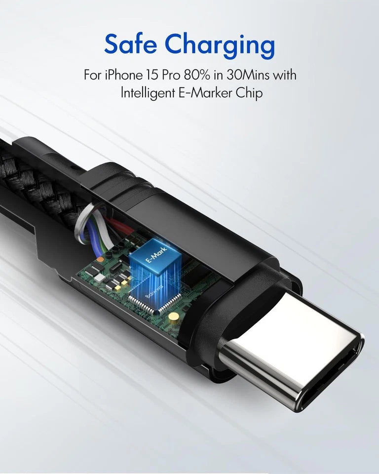 USB C to C 100W 5A Fast Charger Cable