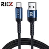 USB A to C Fast Charger Braided Cable