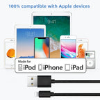 USB A to Lightning Braided Charging Cable