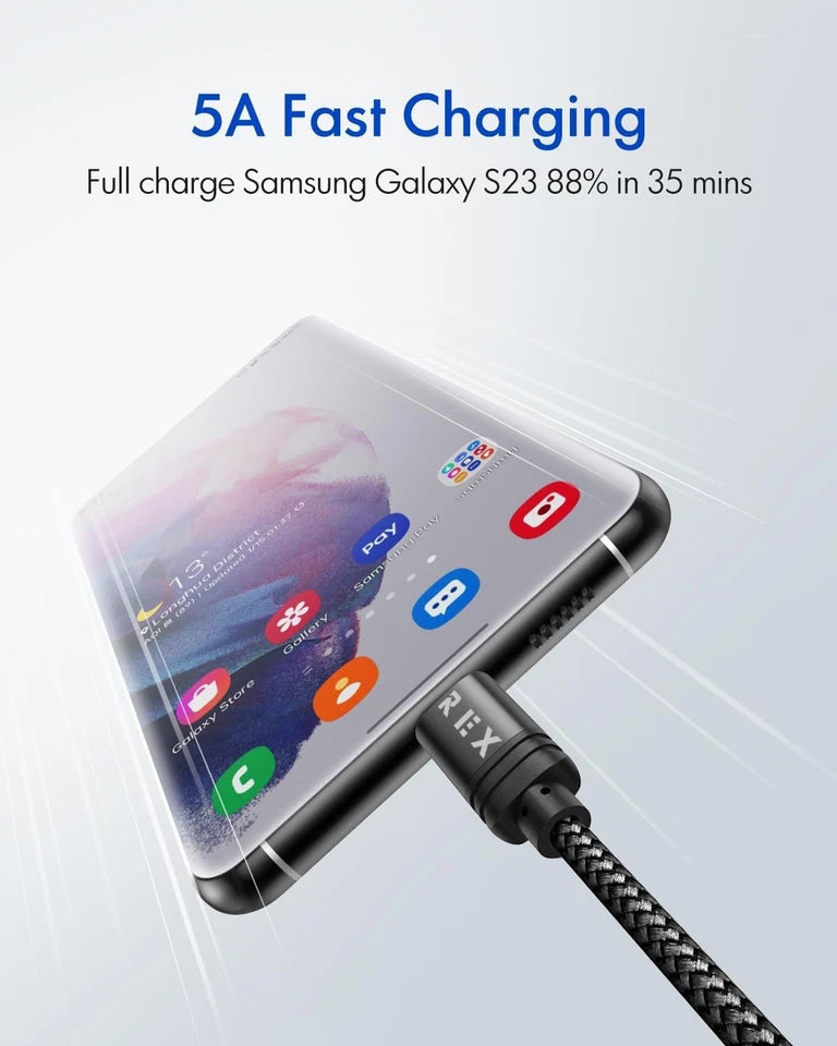 USB C to C 100W 5A Fast Charger Cable