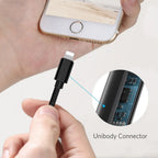USB A to Lightning Braided Charging Cable
