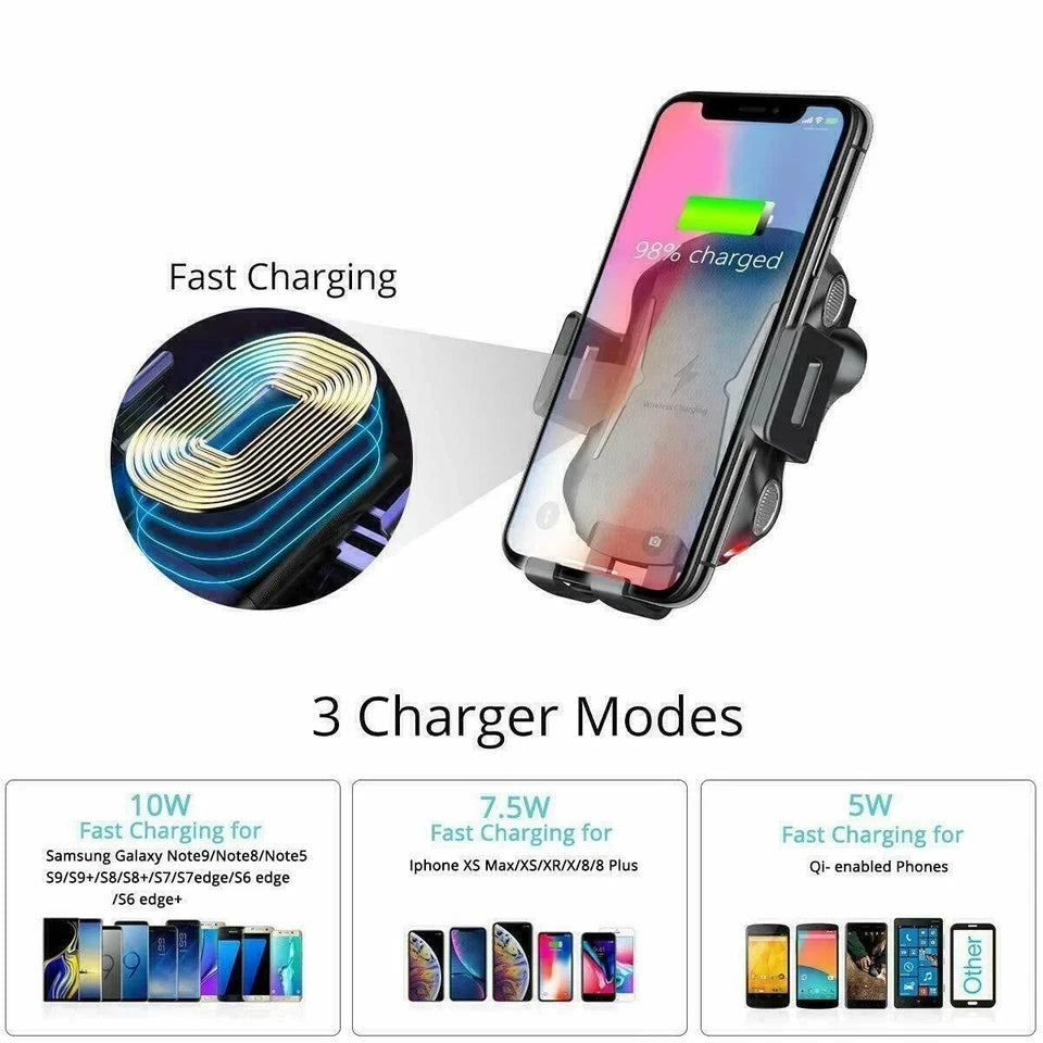 Wireless Car 360 Degree Charger & Holder