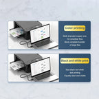 USB C to Type B Printer Cable
