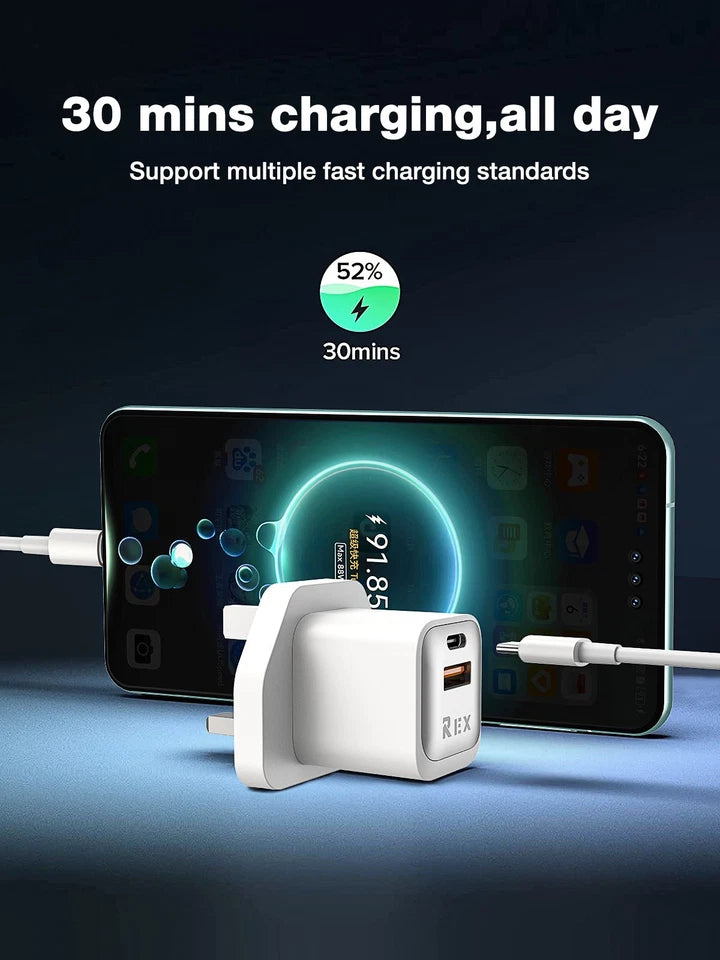 20W Fast Charging USB-C PD Plug