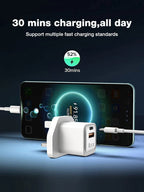 20W Fast Charging USB-C PD Plug