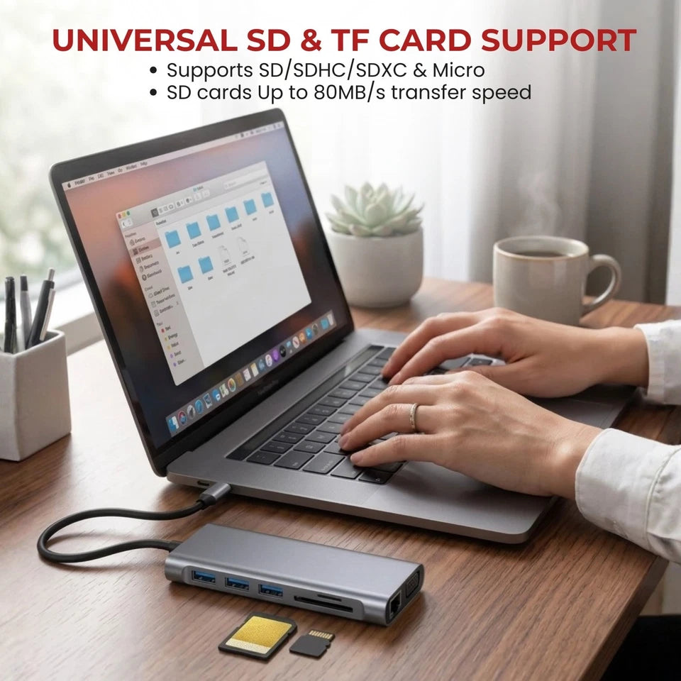 11 In 1 USB Type C Hub