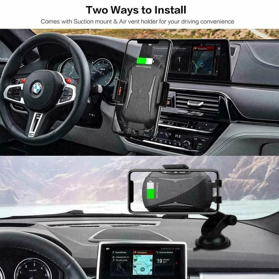 Wireless Car 360 Degree Charger & Holder