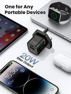 LED 20W Fast Charging PD Plug