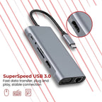 11 In 1 USB Type C Hub