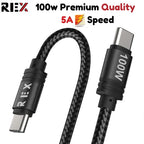 USB C to C 100W 5A Fast Charger Cable