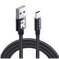 USB A to C Fast Charger Braided Cable