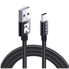 USB A to C Fast Charger Braided Cable