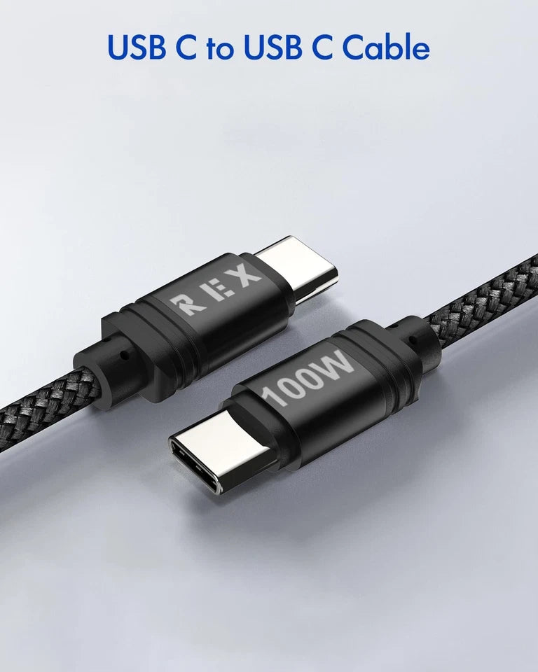 USB C to C 100W 5A Fast Charger Cable