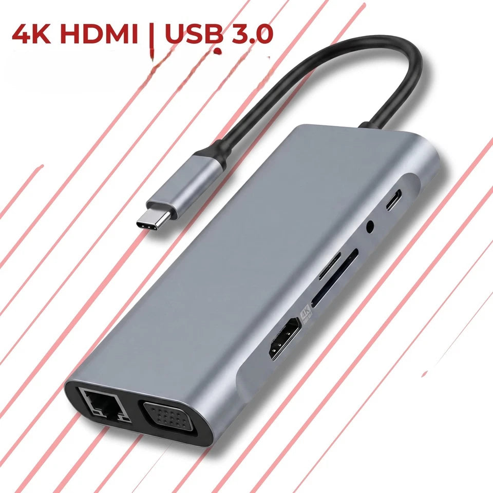 11 In 1 USB Type C Hub