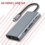 11 In 1 USB Type C Hub