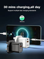 LED 20W Fast Charging PD Plug